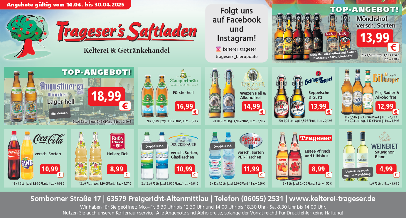 Angebot April 2025