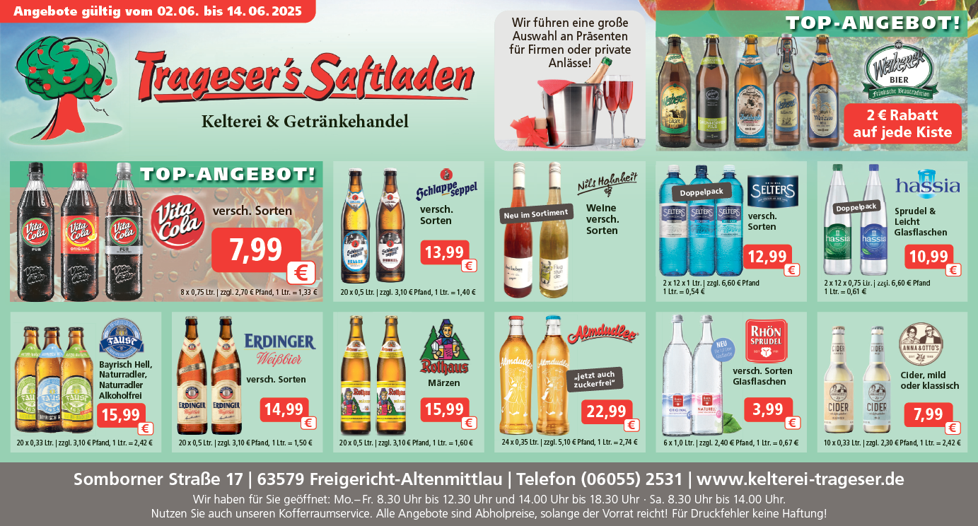 Angebot Juni 1 2025